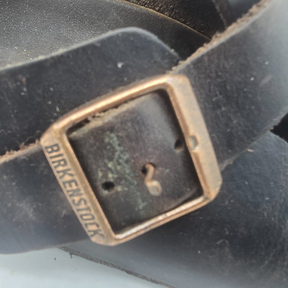 Birkenstock Boston leather, Black  size 43 - Picture 3 of 5
